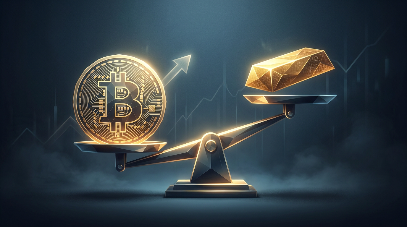 Bitcoin-Gold Rivalry Narrative Returns as Bullish Forecasts Regain Attention